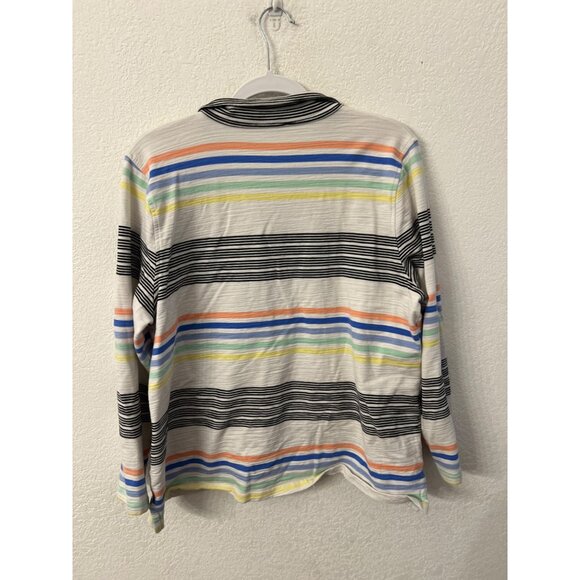 Talbots Multicolor Striped Top - Picture 2 of 5